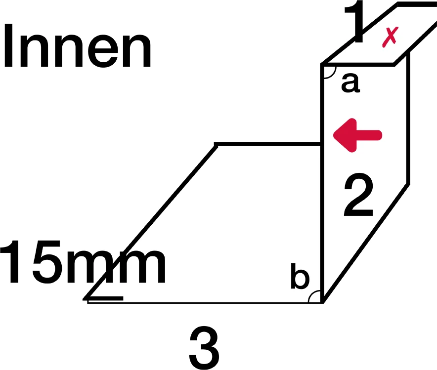Innenansicht der Bohlöcher